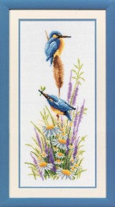 25156 Kingfishers Голубые зимородки